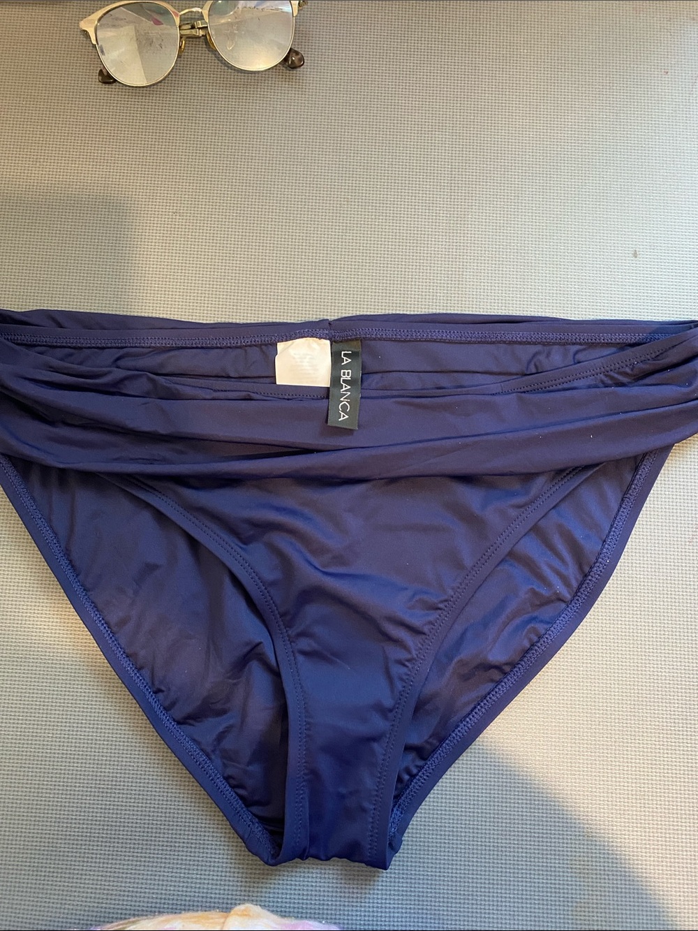 La Blanca Deep Navy Bikini Bottom